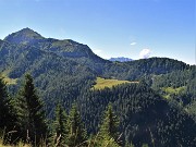 17 Zoom sul percorso di salita in cresta al Monte Cavallo 